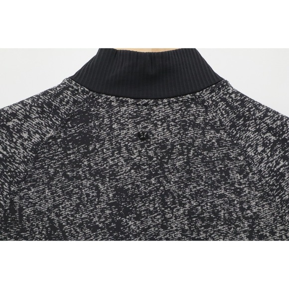Lululemon Womens Rest Less 1/2 Zip Athletic Pullover Mock Neck Gray Size Medium - Picture 7 of 7